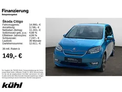 Blau Gebraucht 2021 Skoda Citigo-e IV Best of Kleinwagen | 14.690 € (Fairer Preis)