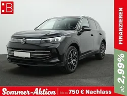 Deep black Gebraucht 2024 VW Tiguan Elegance SUV | 47.450 € (Etwas zu teuer)