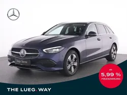 Blau Gebraucht 2024 Mercedes C300e Avantgarde Limousine | 40.445 € (Superpreis)