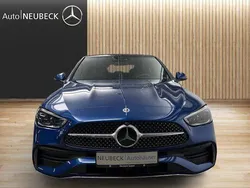 lack spektralblau Gebraucht 2023 Mercedes C400 Premium Limousine | 52.250 € (Teuer)