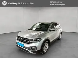Silber Gebraucht 2021 VW T-Cross Style SUV | 18.590 € (Guter Preis)