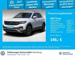 Weiß Gebraucht 2021 VW T-Cross United SUV | 20.890 € (Fairer Preis)