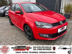Rot Gebraucht 2009 VW Polo Highline Limousine | 5.999 € (Teuer)