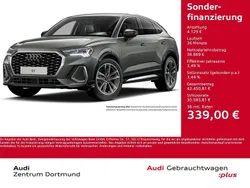 Chronosgrau metallic Gebraucht 2024 Audi Q3 Sportback S-Line SUV | 42.674 € (Fairer Preis)