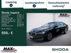 Ebony schwarz metallic Gebraucht 2024 Skoda Superb Selection Limousine | 44.980 € (Fairer Preis)