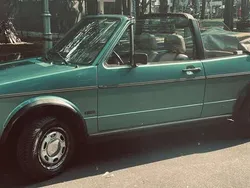 Grün Gebraucht 1985 VW Golf Cabriolet Cabrio | 10.900 €