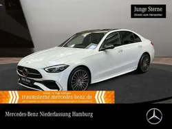Weiß Gebraucht 2023 Mercedes C300 AMG Limousine | 49.990 € (Teuer)