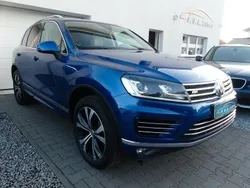Reef blue metallic Gebraucht 2018 VW Touareg R-line SUV | 28.950 € (Fairer Preis)