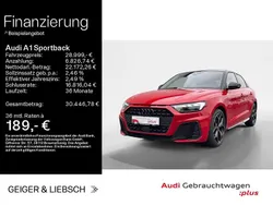 Progressivrot metallic Gebraucht 2024 Audi A1 Sportback S-Line Kleinwagen | 28.999 € (Fairer Preis)