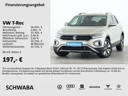 Ivory silver metallic Gebraucht 2024 VW T-Roc Move SUV | 26.410 € (Guter Preis)