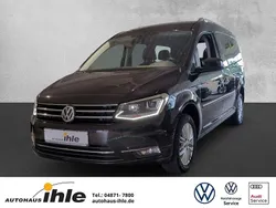 Schwarz Gebraucht 2018 VW Caddy Maxi Highline Van / Kleinbus | 17.890 € (Superpreis)
