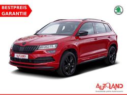 Rot Gebraucht 2021 Skoda Karoq SportLine SUV | 26.950 € (Etwas zu teuer)