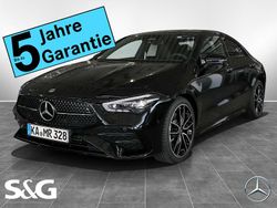 Metalliclack kosmosschwarz Gebraucht 2025 Mercedes CLA200 AMG Coupé | 44.499 €