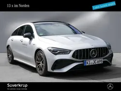 Silber Gebraucht 2023 Mercedes CLA35 AMG Shooting Brake Premium Kombi | 48.750 € (Fairer Preis)