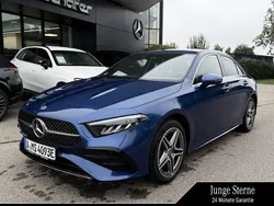 Blau Gebraucht 2023 Mercedes A250 AMG Limousine | 31.820 € (Fairer Preis)