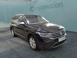 Schwarz Gebraucht 2024 VW Tiguan Allspace Life SUV | 38.580 € (Guter Preis)