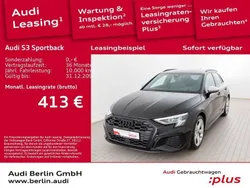 Mythosschwarz metallic Gebraucht 2024 Audi S3 Ambiente Limousine | 39.500 € (Superpreis)