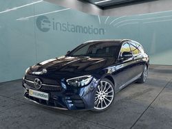Blau Gebraucht 2022 Mercedes E220 AMG line Kombi | 68.380 €