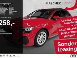 Progressivrot metallic Gebraucht 2024 Audi A3 Sportback S-Line Limousine | 34.840 € (Fairer Preis)