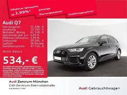 Tiefschwarz Gebraucht 2021 Audi Q7 S-Line SUV | 52.878 € (Superpreis)
