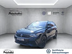 Schwarz Gebraucht 2024 VW Tiguan Allspace R-line SUV | 52.850 €