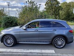 Grau Gebraucht 2018 Mercedes GLC220 AMG line SUV | 27.500 € (Etwas zu teuer)