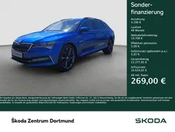 Blau Gebraucht 2021 Skoda Superb Kombi | 24.002 € (Superpreis)