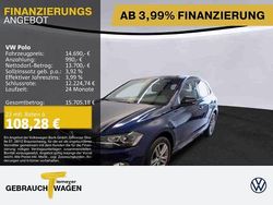 Blau Gebraucht 2021 VW Polo United Limousine | 14.690 € (Fairer Preis)