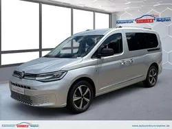 Silber metallic (8e reflex sil Neu 2025 VW Caddy Maxi Style Van / Kleinbus | 40.450 € (Fairer Preis)