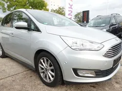 Silber Gebraucht 2018 Ford C-MAX Titanium Van / Kleinbus | 12.490 € (Guter Preis)
