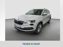 Stahlgrau Gebraucht 2021 Skoda Karoq Clever SUV | 24.580 € (Fairer Preis)