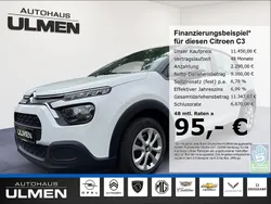 Weiss Gebraucht 2023 Citroën C3 Feel Kleinwagen | 11.450 € (Guter Preis)