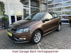 Braun Gebraucht 2015 VW Polo Highline Kleinwagen | 11.400 € (Fairer Preis)