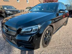 Schwarz Gebraucht 2019 Mercedes C220 AMG line Kombi | 24.690 € (Fairer Preis)