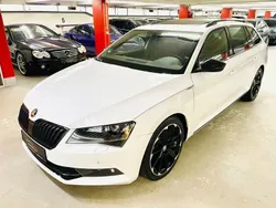 Moonweiss metallic Gebraucht 2018 Skoda Superb SportLine Kombi | 22.800 € (Fairer Preis)