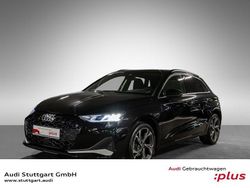 Mythosschwarz metallic Gebraucht 2024 Audi A3 Sportback Sport Limousine | 32.620 € (Guter Preis)