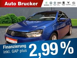 Blau Gebraucht 2011 VW Eos Sport Cabrio | 9.960 € (Etwas zu teuer)