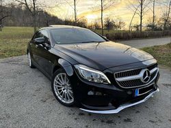 Schwarz Gebraucht 2017 Mercedes CLS350 AMG line Coupé | 29.999 € (Fairer Preis)