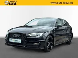 Schwarz Gebraucht 2016 Audi A3 Sportback S-Line Kleinwagen | 17.370 € (Etwas zu teuer)