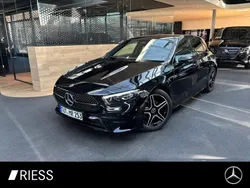 Schwarz Gebraucht 2024 Mercedes A180 AMG Limousine | 31.900 € (Fairer Preis)