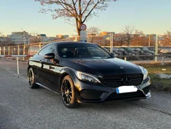 Schwarz Gebraucht 2017 Mercedes C250 AMG line Coupé | 28.990 € (Etwas zu teuer)