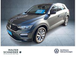 Indiumgrau metallic Gebraucht 2021 VW T-Roc Style SUV | 21.550 € (Fairer Preis)
