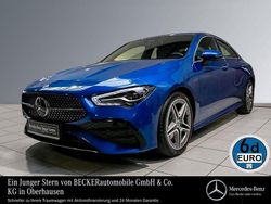 Spektral blau Gebraucht 2023 Mercedes CLA200 AMG line Coupé | 33.750 € (Fairer Preis)