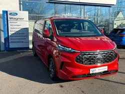 Rot Neu 2024 Ford Tourneo Custom Titanium Van / Kleinbus | 59.990 €