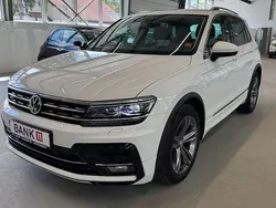 Pure white Gebraucht 2017 VW Tiguan R-line SUV | 24.900 € (Etwas zu teuer)
