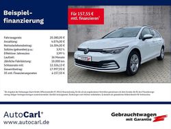 Weiß Gebraucht 2023 VW Golf VIII Life Kombi | 22.980 € (Fairer Preis)