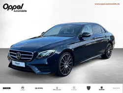 Cavansitblau Gebraucht 2019 Mercedes E400 AMG Limousine | 43.970 € (Etwas zu teuer)