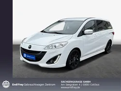 Crystal white pearl Gebraucht 2014 Mazda 5 Sports-Line Van / Kleinbus | 14.440 €