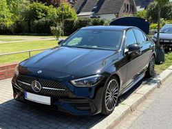Schwarz Gebraucht 2022 Mercedes C300 AMG line Limousine | 38.890 € (Fairer Preis)
