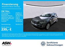 Indiumgrau metallic Gebraucht 2021 VW T-Roc Sportline SUV | 24.830 € (Fairer Preis)